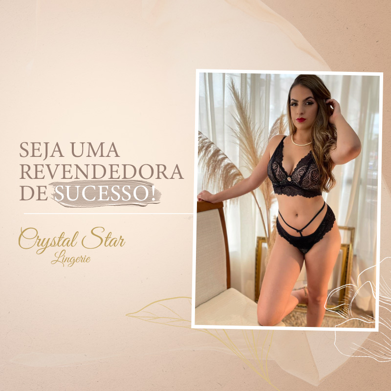 Crystal star lingerie Clearance